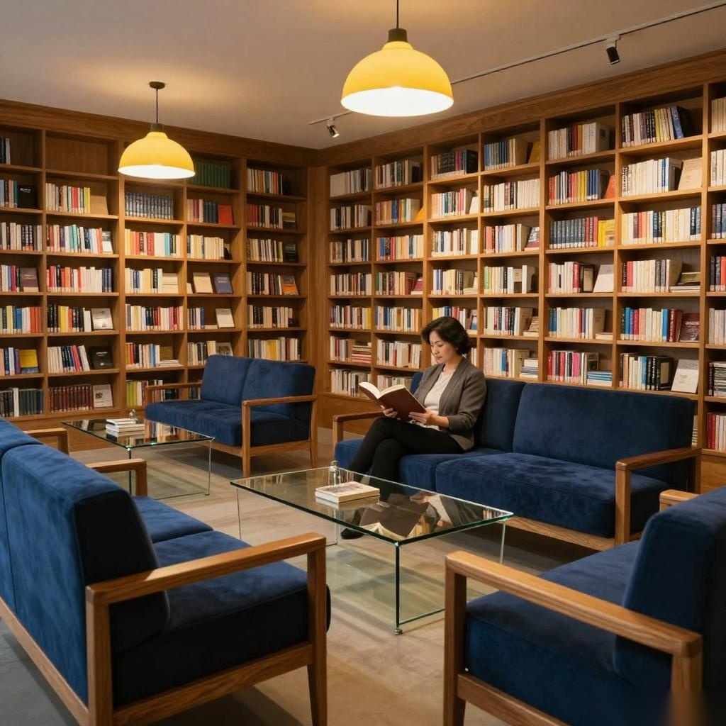 海盐特色：书屋休闲区沙发定制