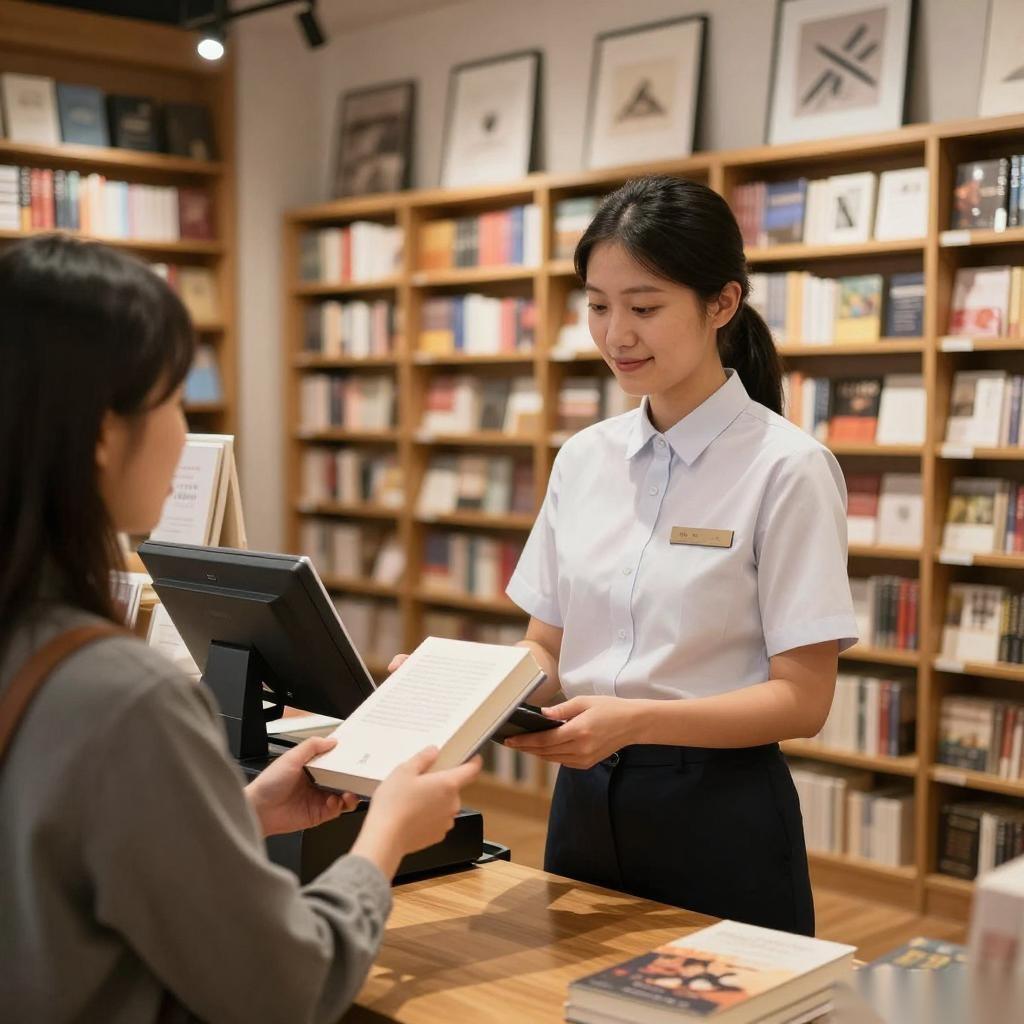 顾村镇定制服务：私人图书馆式书店收银台制作