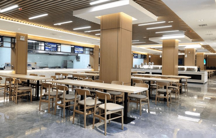 金宇餐桌椅：定制化政府机关餐厅解决方案， - 解决方案